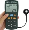 TES-132 Handheld Solar Power Meter Tester 400-1Knm Range 2000W/m2 & 634Btu/(ft2h) Data Logger SD Card 2G USB TES132 1