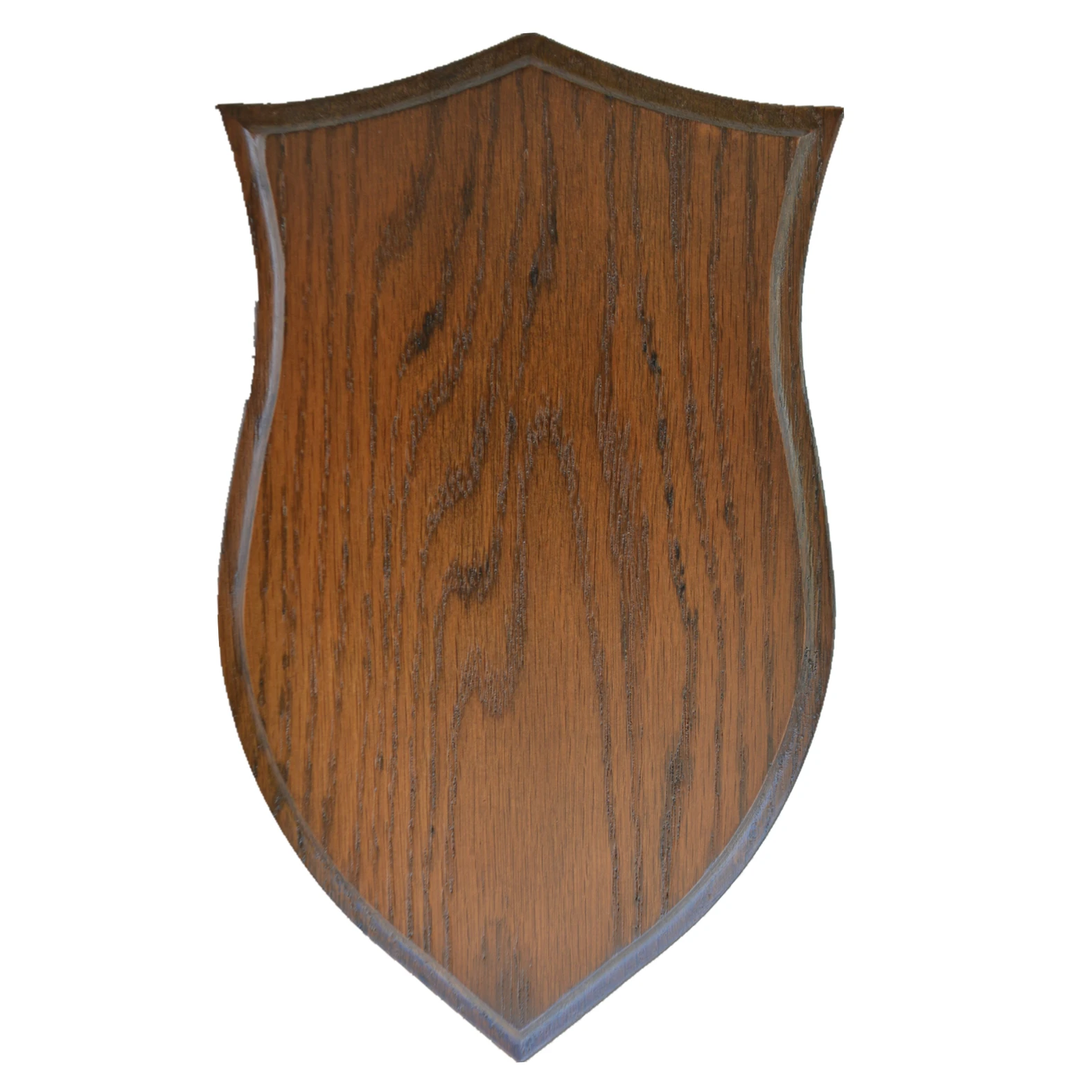 Deer Trophy Shield Roe Solid Oak Trophy Plate Wooden Shields for Deer Trophies Plaque Antler Mount Shield Plaque