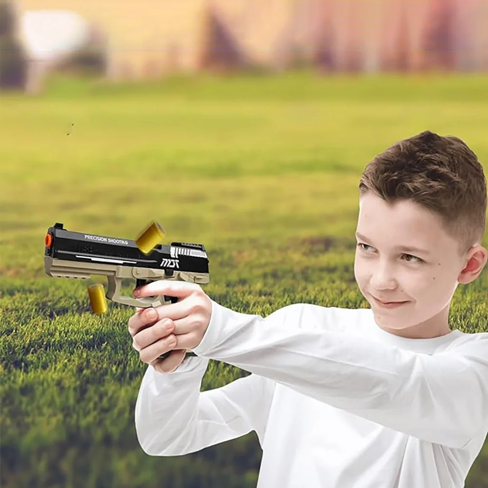 2024 USP Safe Toy Gun For Kids Boys Shell Ejecting Cool Pistol 6 Shells + 20 Bullets Dropship Australia Tiktok 6