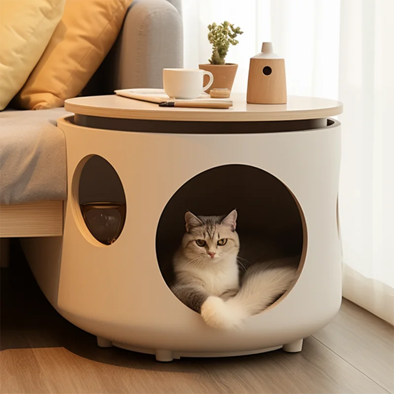 

Nordic Bedroom Coffee Tables Cave Aesthetic Animals Nightstands Nest Cat House Design Tocador Mueble Maquillaje Home Furniture