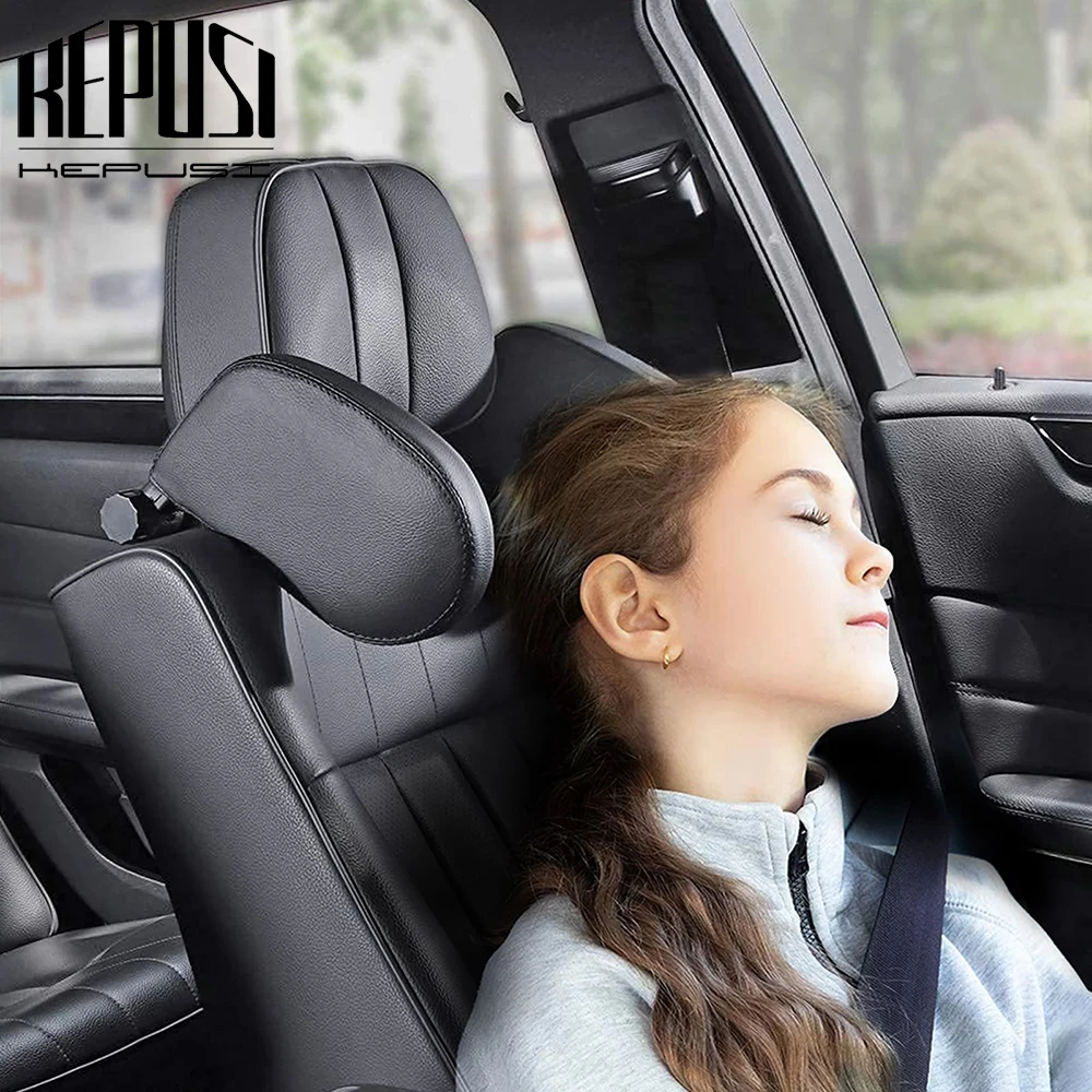 車のヘッドレストピローU字型カーシートピロー車の旅行用ヘッドネックボディサポートキッズアダルト360度調整可能 AliExpress