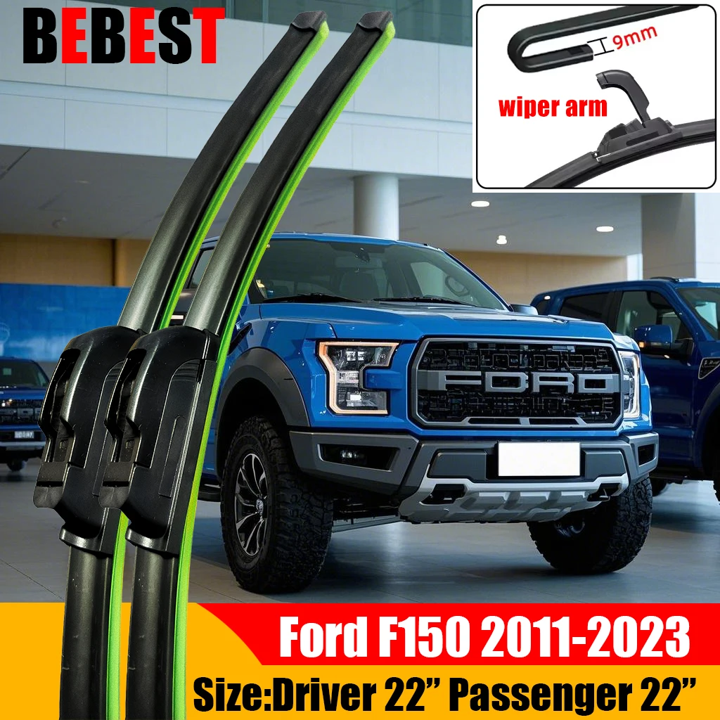 2PCS Car Wiper For Ford F150 Windshield Front Wiper Blades Brushes And Accessories 2011 2012 2013 2014 2015