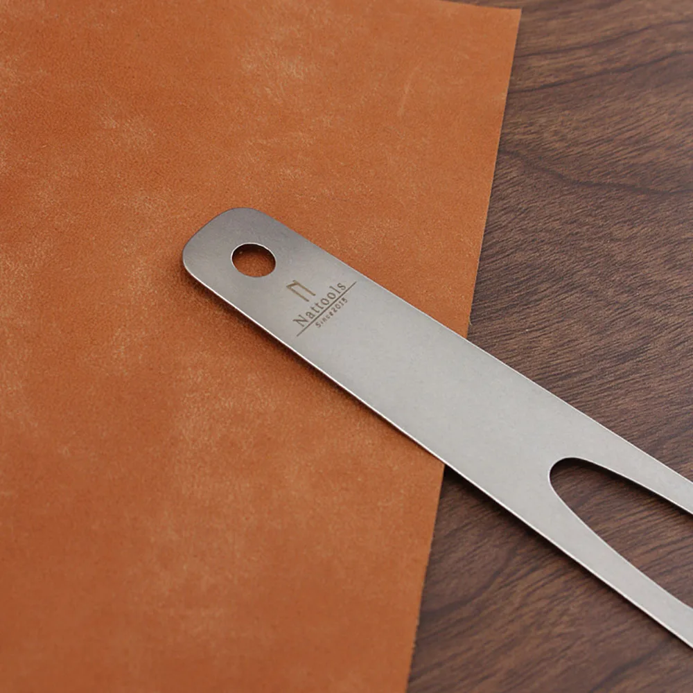 Leather Tools Stainless Steel Gluing Sheet DIY Handmade Leather Gluing Auxiliary Tools Gumming Glue Carving Stitching Tools