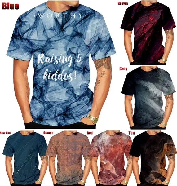 

Новая модная футболка с 3D принтом ослепительных иллюзий Пейсли, мужская и женская летняя повседневная Уличная Футболка Harajuku с коротким рукавом