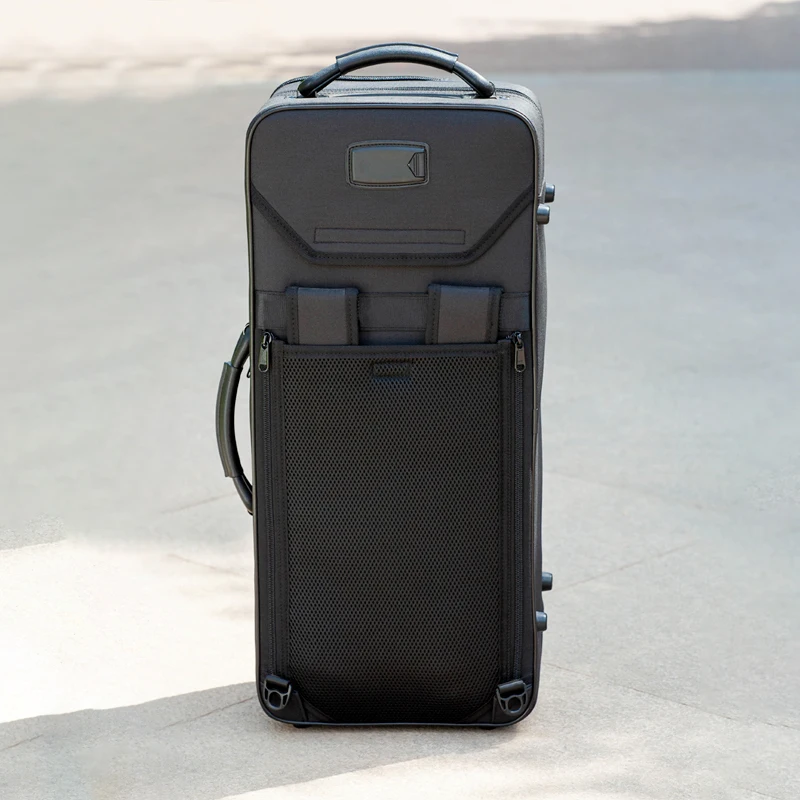 E-Flat Alt-Saxophon-Koffer mit Großer Seitentasche, Tragbarer Rucksack, Instrumentenspezifische Schutzbox, Tragetasche, Aufbewahrungsbox – Detail 11