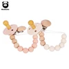 New Design Baby Silicone Pacifier Holder Pacifier Chain Clip Baby Nursing Cavity Toy Silicone Pacifier Baby Accessories 1