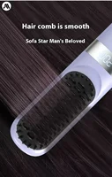 Nouveau peigne électrique chaud multifonctionnel sans fil lisseur de cheveux Ion négatif Anti-brûlure brosse à lisser 2025 6
