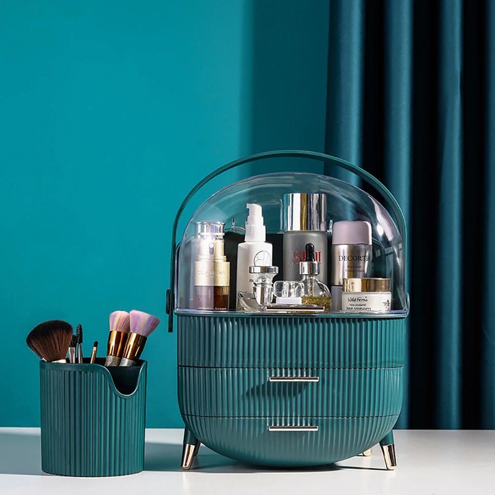 Dustproof Makeup Organizer with Drawers: 3 - 5 Days Free Delivery Only UK
