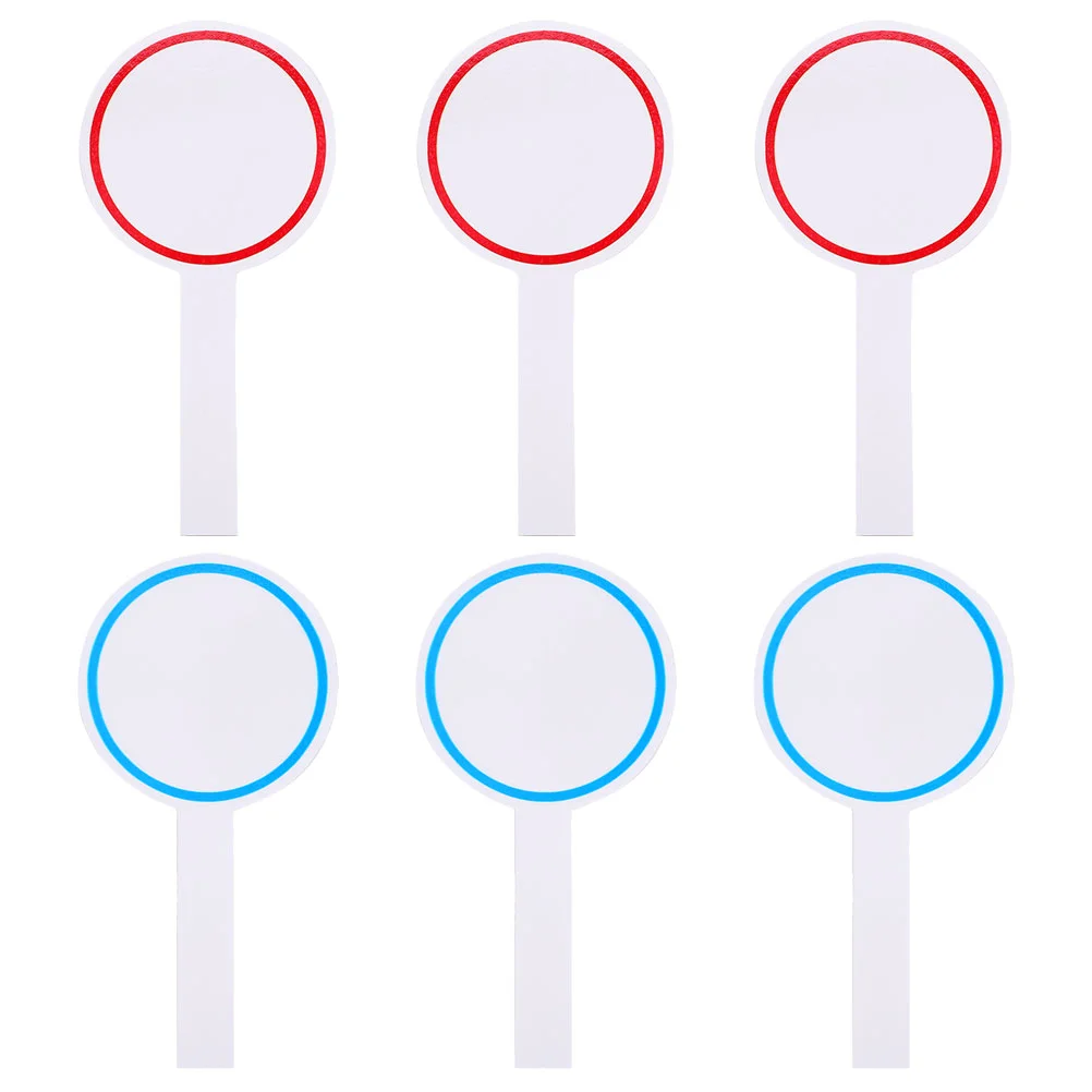 

Blank ScoreSmall White Boards Handheld ScoreSmall White Boards Dry Erase Answer Paddle White Small White Boards Single Sided