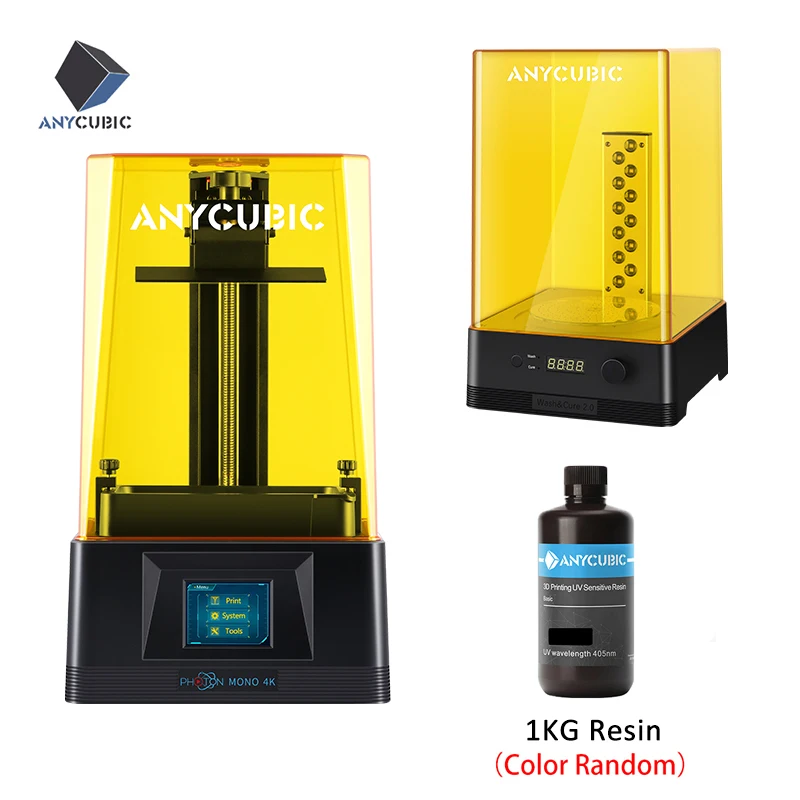 ANYCUBIC Photon Mono 4K 3D Printer 6.23 inch 4K Monochrome Screen High Resolution High Speed 3D Printing UV Resin 3d Printer 