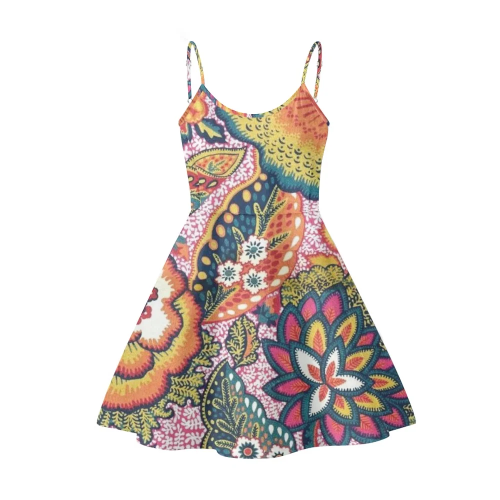 

Платье женское с тропическим цветочным принтом, облегающее пляжное платье без рукавов, дизайнерский сарафан в гавайском стиле, на лето