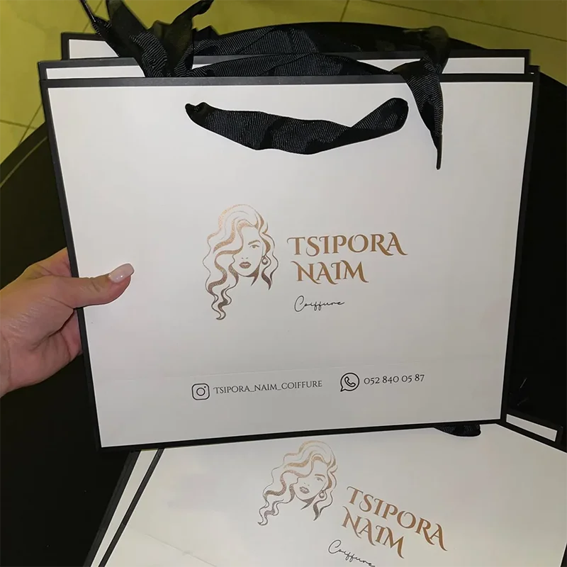 10 Pcs Personization Logo White Paper Bags For Clothes Wig Package Bags Small Business Jewelry Paper Bags Wedding Birthday Bags 4 S1c3b11a43bc34dba9ab893da7963ec75L