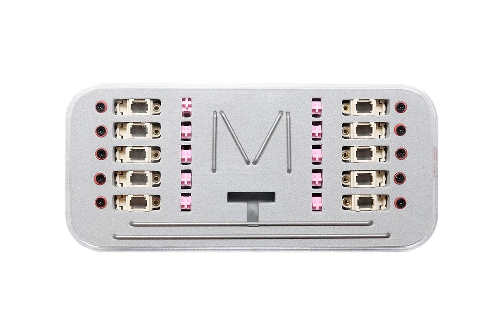 Mone-pcb Parafuso Estabilizador para Kit de Teclado Mecânico Personalizado v2 Apenas para Pcb de 1.2 mm 2u 6.25u 7u 2x 6.25x 7x - Imagem 2