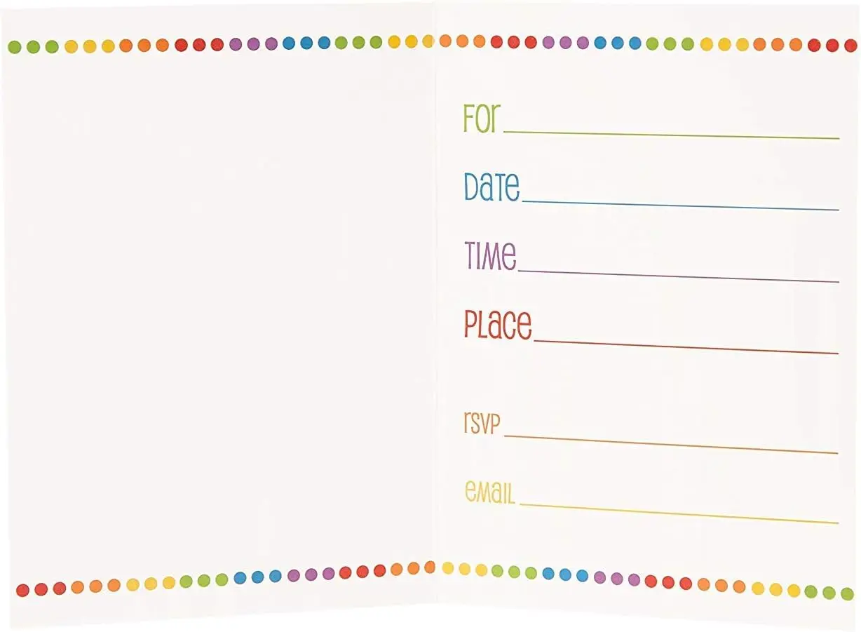 Rainbow Birthday Paper Party Hats - 8 Count, Fun & Vibrant Design, Premium Quality Party Hats For Parties & Events