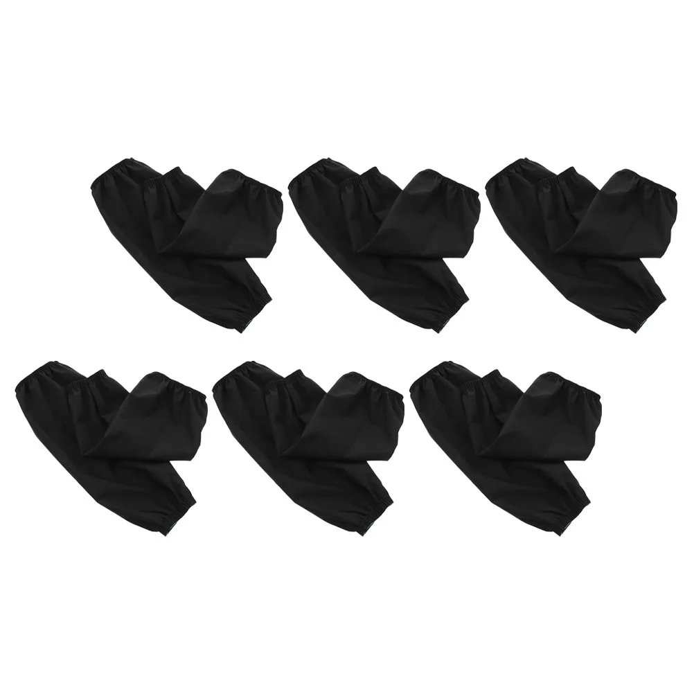 

6 Pairs of Waterproof Oversleeves Arm Sleeves Housework Arm Sleeves Cooking Oversleeves