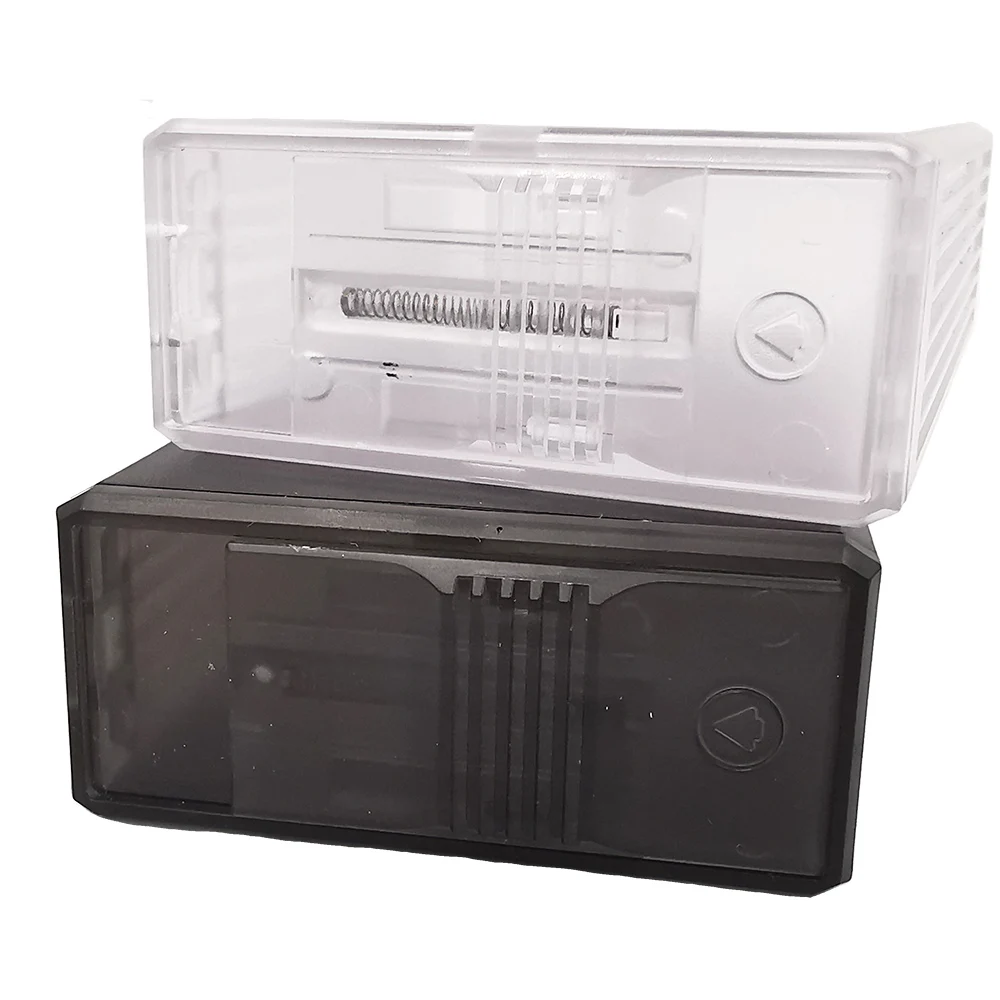 Transparent Cigarette Box Personalized Portable Visible Men's Sliding Cover Waterproof Moisture-Proof Sweatproof Compressive