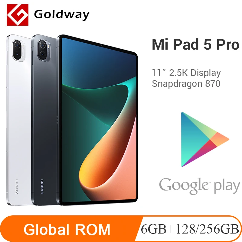 Xiaomi Mi Pad 5 Pro 128gb / 256gb Tablet Snapdragon 870 Cpu 