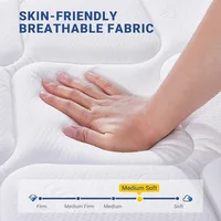 Full Size Mattress, 12 Inch Full Mattresses in a Box, Hybrid Spring Mattresses with Comfort Foam and Pocket Coils 6