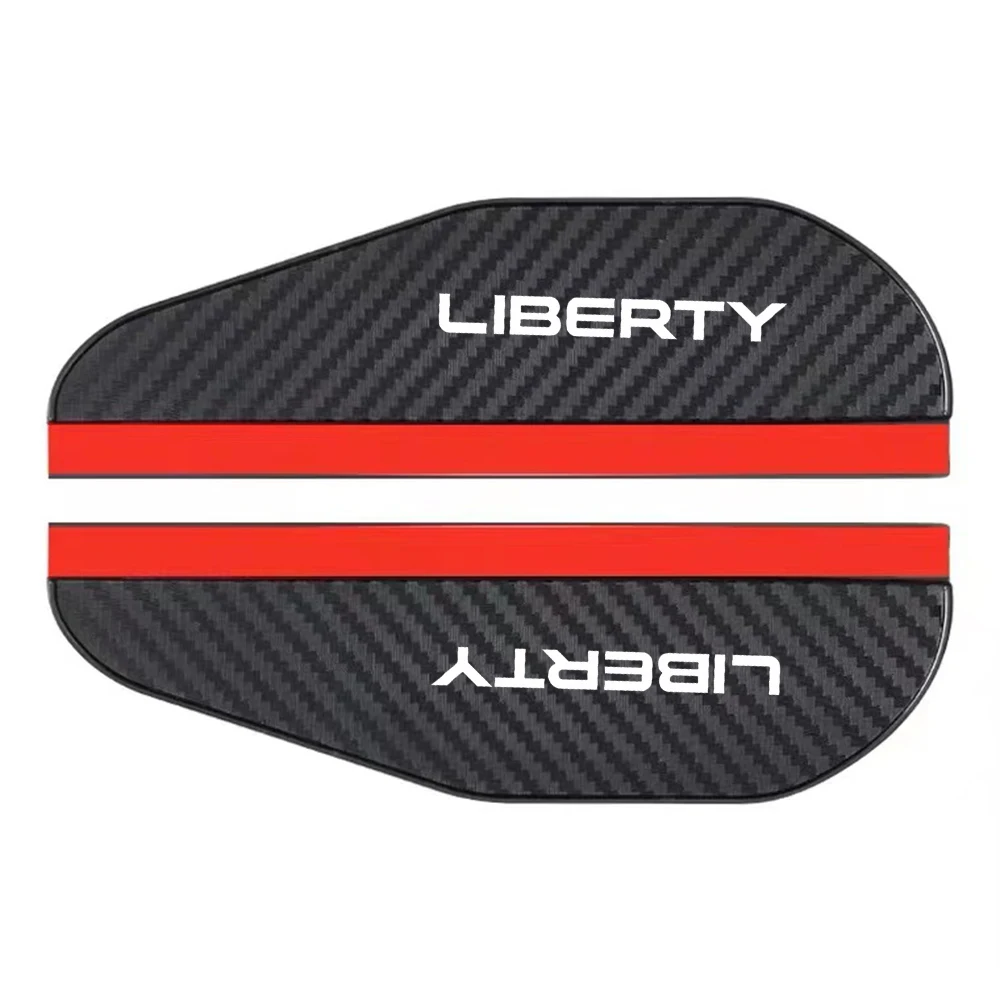 Rearview Mirror Rain Shield Rearview Mirror Rain Eyebrow Rearview Mirror Rain Guard 2Pcs Carbon Fiber For JEEP AVENGER CHEROKEE COMMANDER LIBERTY PATRIOT WRANGLER TRAIL HAWK