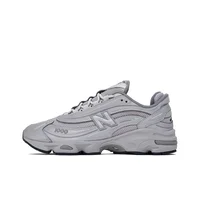 Chaussures de course basses New Balance NB1000 pour homme, gris/argent, avec bout arrondi, respirabilité confortable et amorti M1000TE 1
