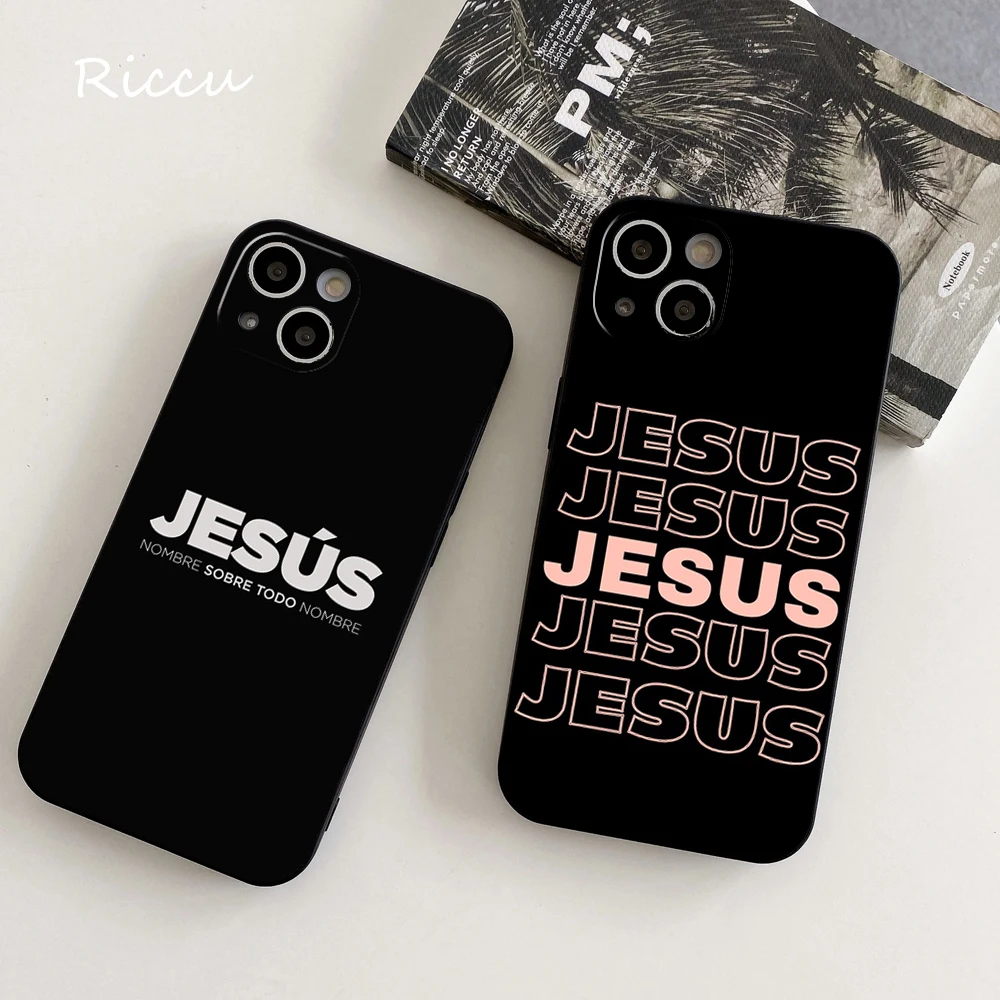 Per Iphone 14 Verse Of The Christian Bible Jesus Custodia Morbida Per Iphone 15 14 11 12Pro 8 7 Plus X 13Pro Max Se2020 Xr Xs Cover
