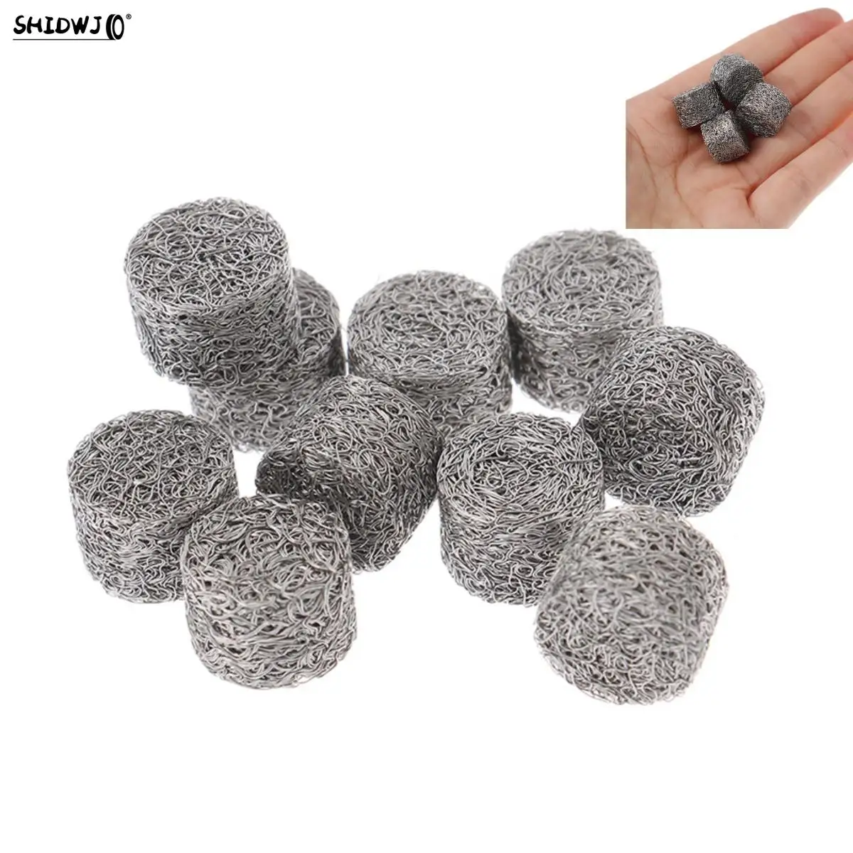 1/5 pcs Mini High Pressure Foam Pot Nozzle Stainless Steel Sprayer