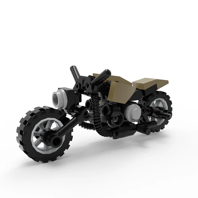 Lego Para Montar Moto De Corrida Brinquedo Colecionador em