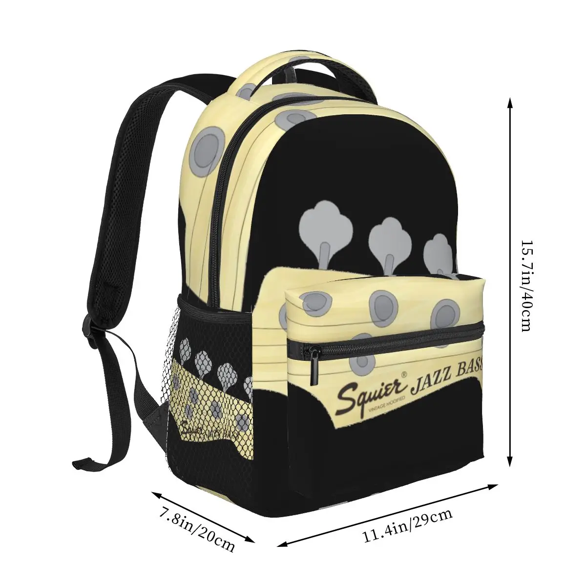 Jazzz Basss Casual Backpack Unisex Students Leisure Travel Computer Backpack