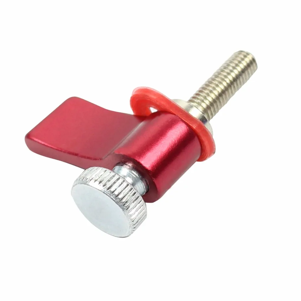 BGNing 2x Aluminium Einstellbare M5x17mm M4 M6 Quick-release Locking Halterung Flach Griff Schrauben Schrauben Kamera Fotografie Zubehör – Detail 17