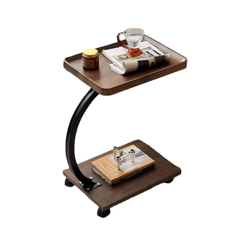 Light luxury creative sofa side table living room tea table simple balcony movable eight-immortal table small coffee table