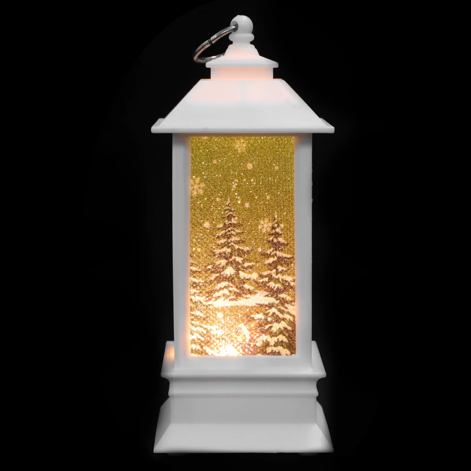 

Christmas Lantern Decoration Christmas Scene Layout Prop Xmas Desktop Lamp Decoration