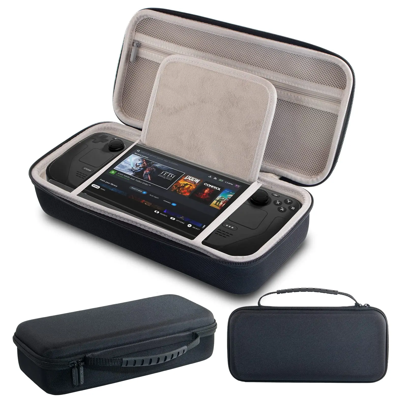 Custodia Rigida Per Console Di Gioco Valve Steam Deck Scatola Da Viaggio Portatile Impermeabile Per Accessori Da Gioco Steam Deck