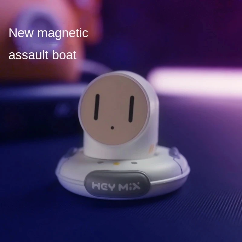 Hey Mix Smoke Puffing Ring Humidifier Tempo-X Office Desktop Toys Creative Gifts Tide Play Air Purifier With Atmosphere Light 6