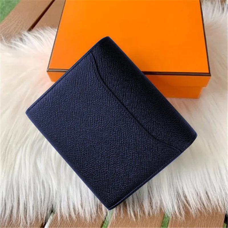 2024 Classic Luxury Designer Women's Zipper Wallet Leather Men Handheld Wallet Fashion Canvas Wallet