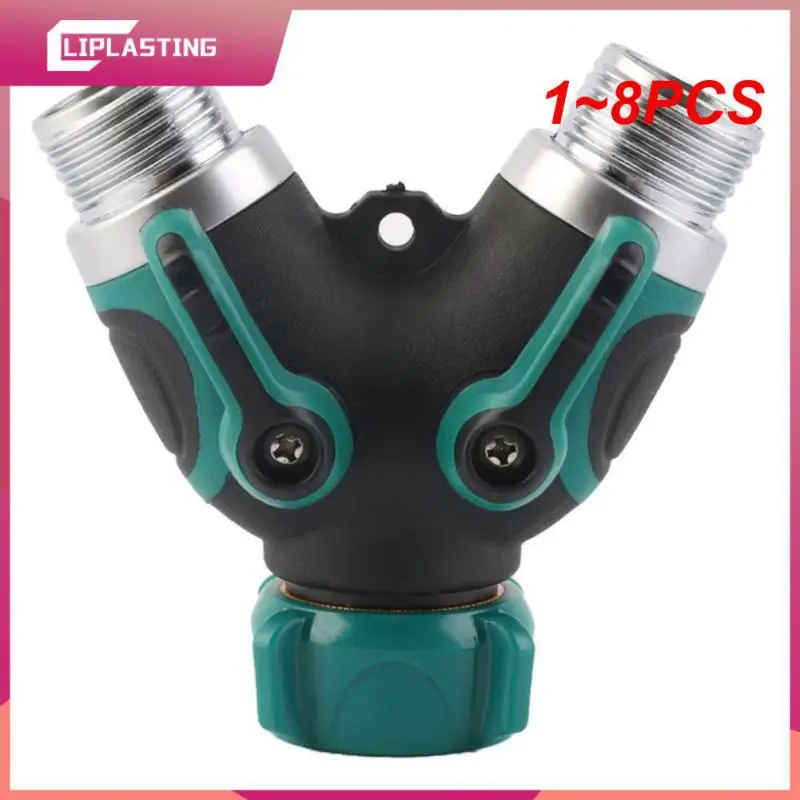 

1~8PCS Way EU/US Garden Hoses Splitters 3/4'' Irrigation Water Hose Connector Agricultural Garden Water Tap Connectors Adaptor