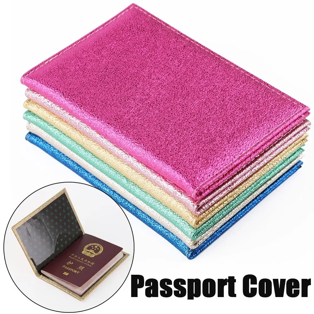 Passport Holder Protective Cover Leather Card Case Travel Accessories passport holder