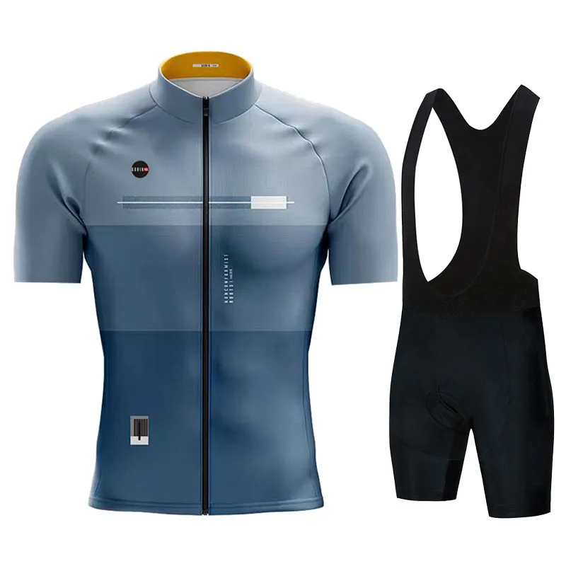 Gobikful Cycling Jersey Set Short Sleeve Shirt Bicycle Clothing Summer Men MTB Maillot Ciclismo Bike Bib Shorts Set