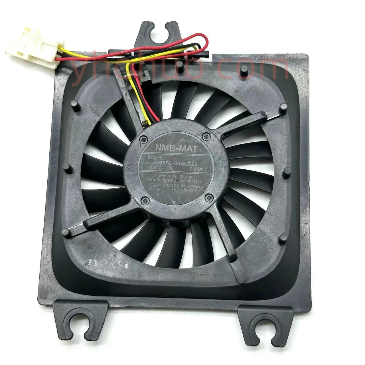 Nmb-mat 3605fl09w-s29 dc 10v 0.04a Ventilador de Refrigeração do Servidor de Fios