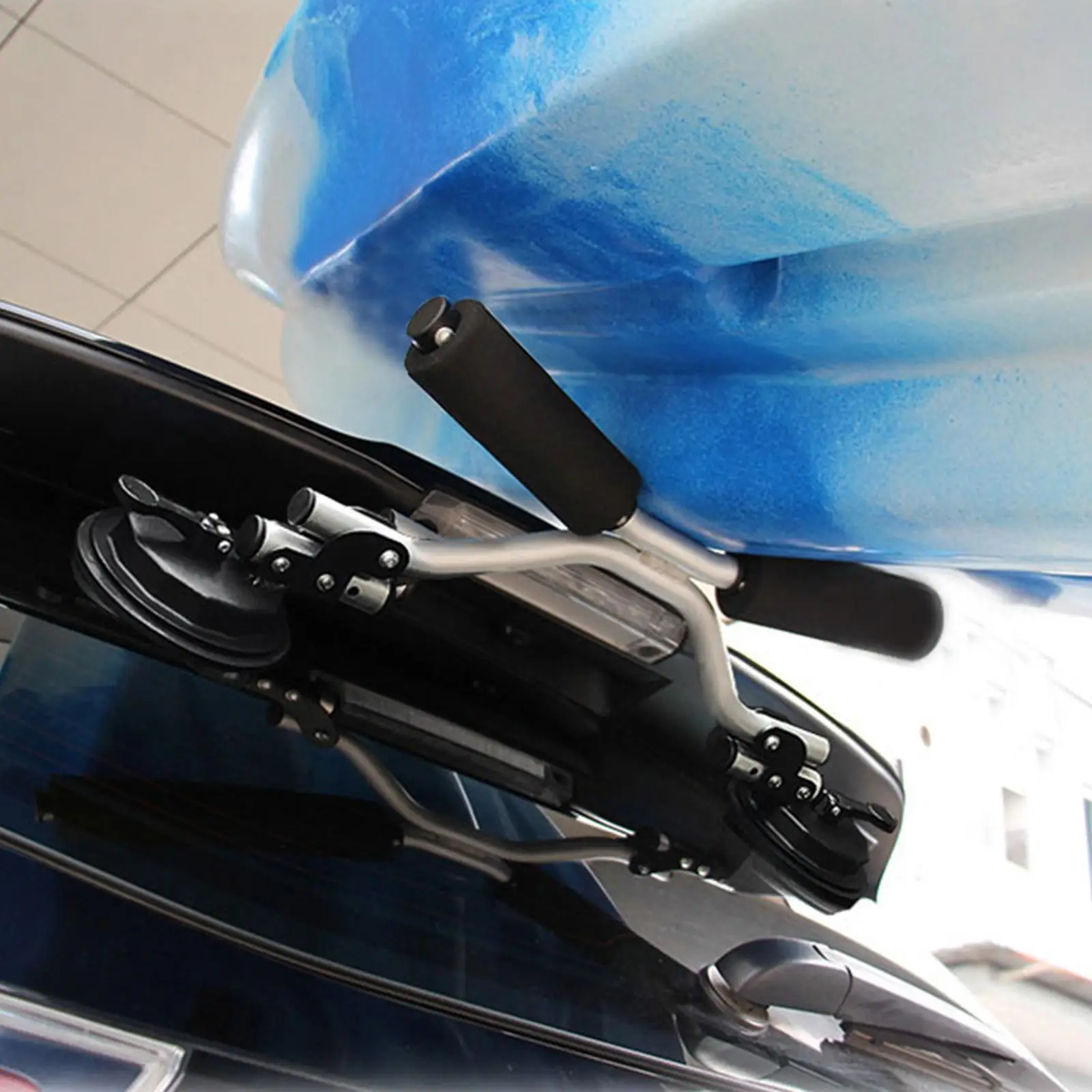 Kayak Roller Roof Lift Kayak Roller Portable Metal Kayak Accessories for Help You to Load The Boat to Car Top Easily