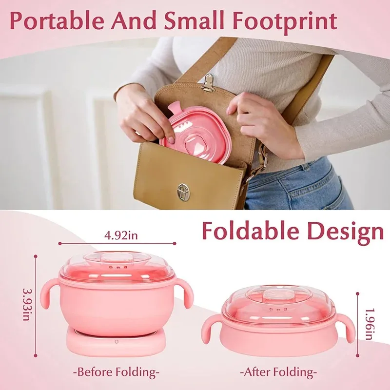 Electric Hot Wax Warmer Machine For Hair Removal Removal Wax Heater Hair Warmer Silicone Pot Liner Heater 100W