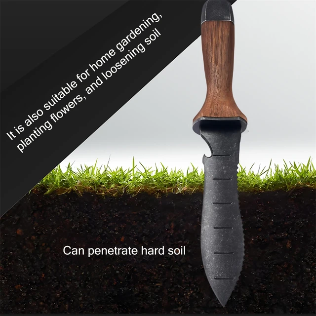 1/2PCS，Professional Stainless Steel Garden Tools Garden Shovel Hand Trowel Rake Cultivator Weeder Pruning Shears Grafting Tool 3