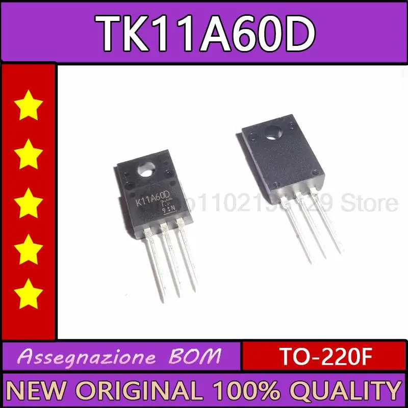 

10 шт. K11a60d новый импортный полевой транзистор tk11a60d