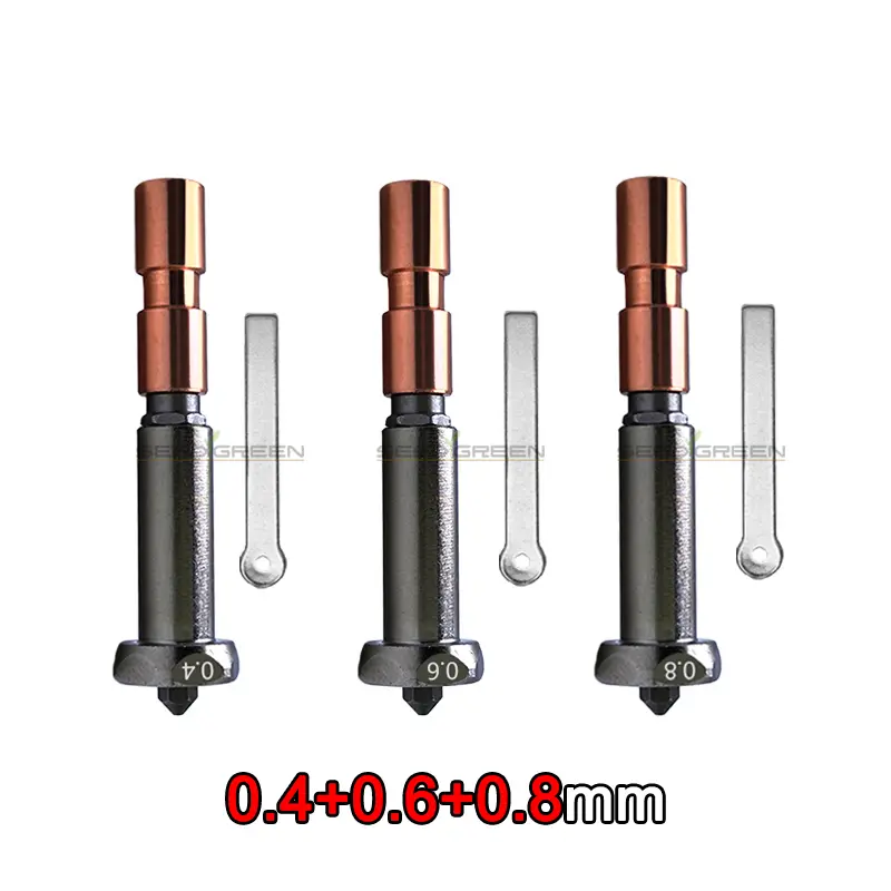 Newly Upgraded Nozzle For Anycubic Kobra 3 Max throat Kobra 3 Max Combo Nozzle 0.4mm 0.6mm 0.8mm Fast Heating image 8