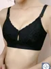 Lace Breathable Maternity Breastfeeding Bra Pregnancy Gathering Anti Sagging No Steel Ring and No Trace Maternity Underwear 1