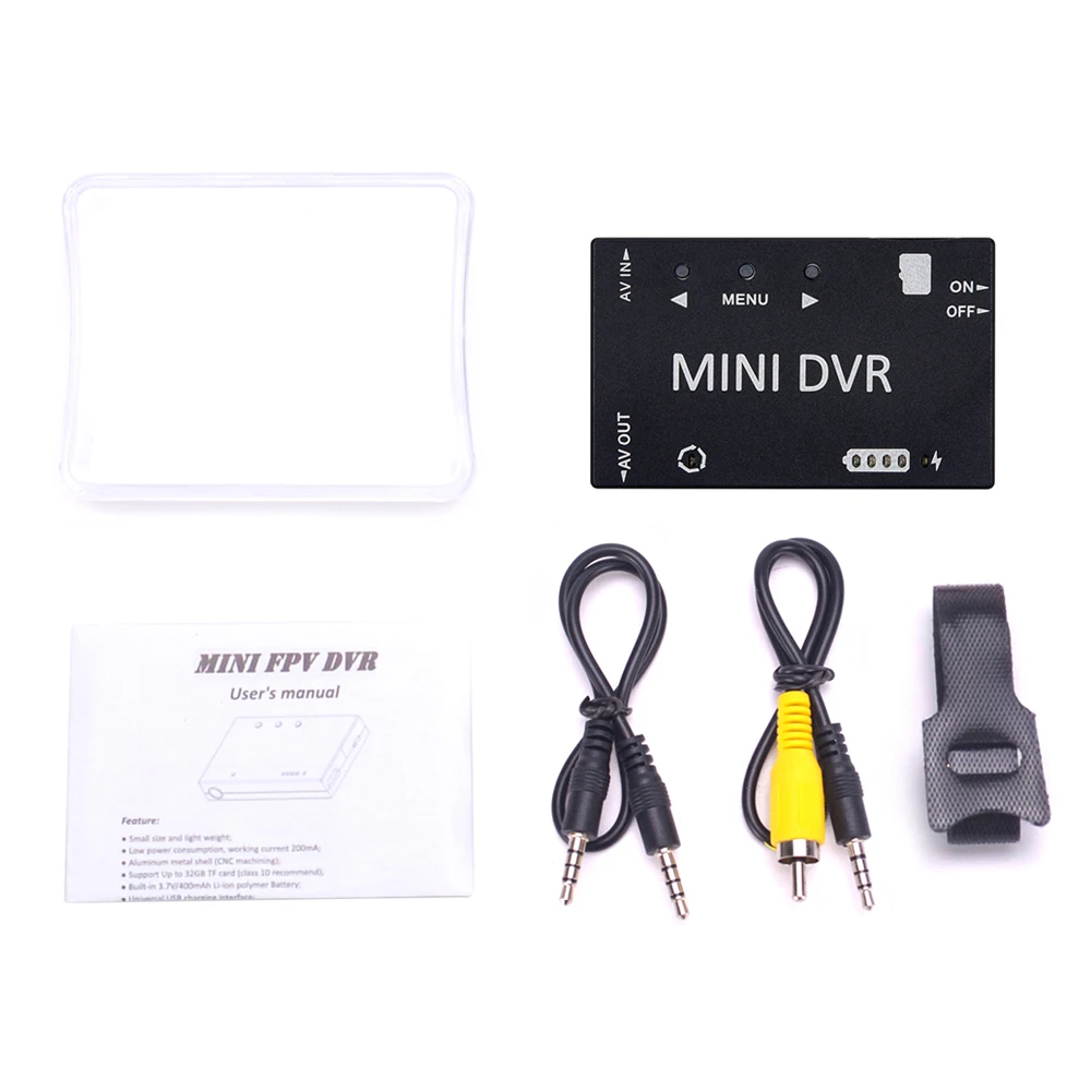 Mini FPV DVR Enregistreur Vidéo HD 1280x720 pour Drone Course