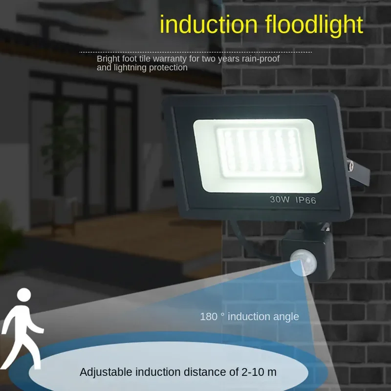 Foco LED De Alta Potencia 200W Para Seguridad Y Detección De Movimiento - China La Luz De Alta Potencia, IP65 Proyector LED 200W
