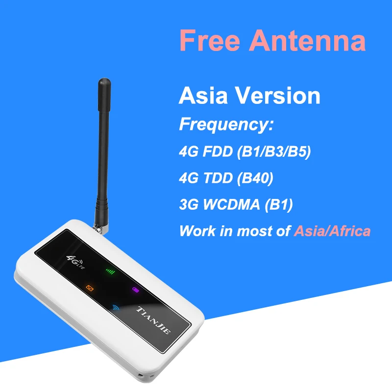 TIANJIE – routeur WiFi 4G, carte Micro SIM Portable sans fil LTE, Modem  USB, carte Sim Wifi 4g, antenne Hotspot de poche, Dongle WIFI - AliExpress