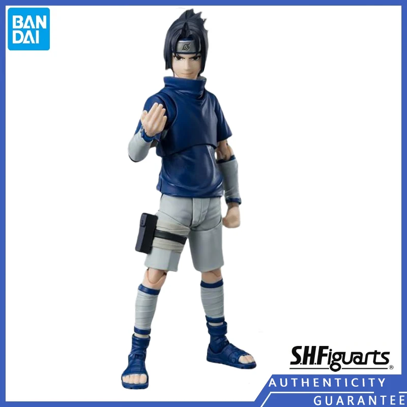 

[In stock] Bandai SHF NARUTO Part 1 Following Uchiha Sasuke anime peripheral cartoon characters model toys Gifts for men