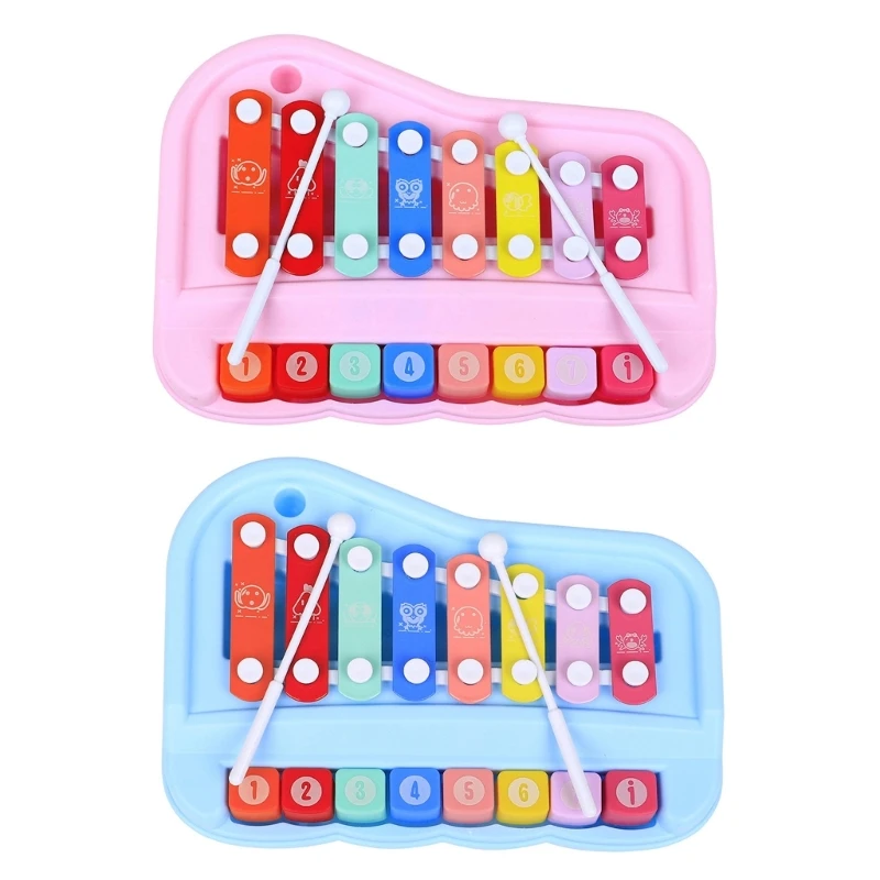 

Educational Piano Music Toy for Preschool Toddler Fine Motor Skill Musical Instrument Percussion Piano Toy for Kid