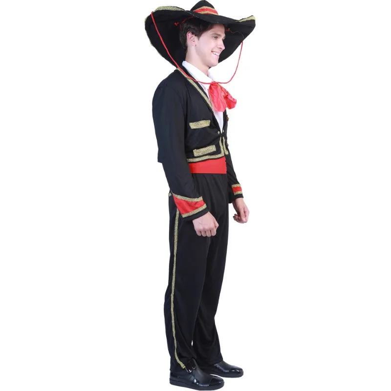 Halloween Costume Mexican Costume Adult Traditional Men Matador Cosplay Kids Mexican Fancy Dress Cosplay